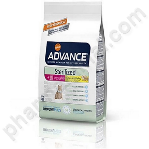 ADVANCE CAT STERILIZED + DE 10 ANS sac/1.5 kg