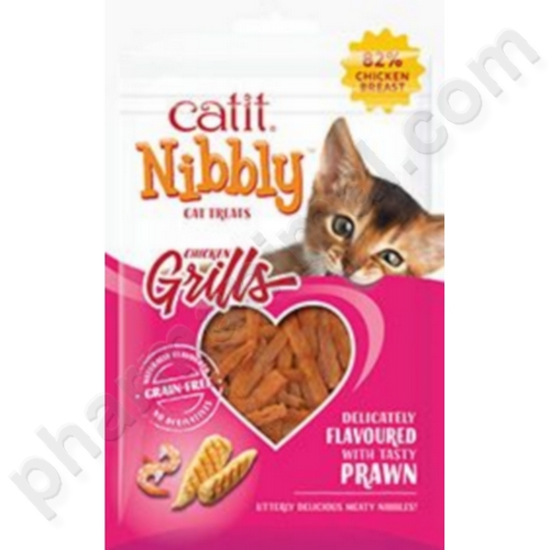 AT NIBBLY GRILLS POUL/CRE 30G