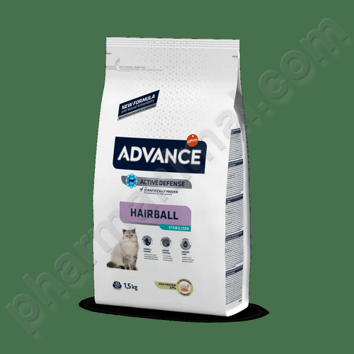 ADVANCE CAT STERILIZED HAIRBALL SAC/1.5 KG