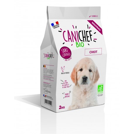 CANICHEF CHIOT SANS CEREALE    	sac/2 kg