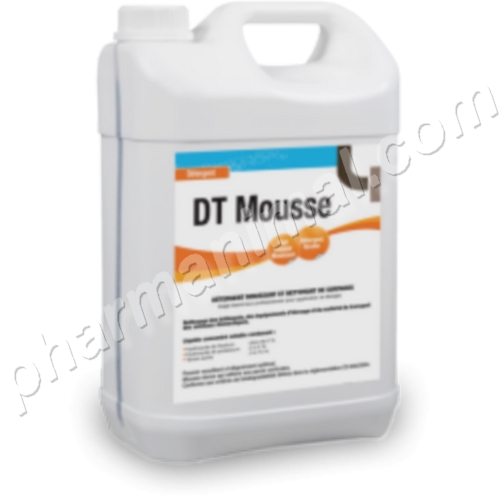 DT MOUSSE DETERGENT bid/5 l sol ext DT MOUSSE DETERGENT bid/5 l sol ext