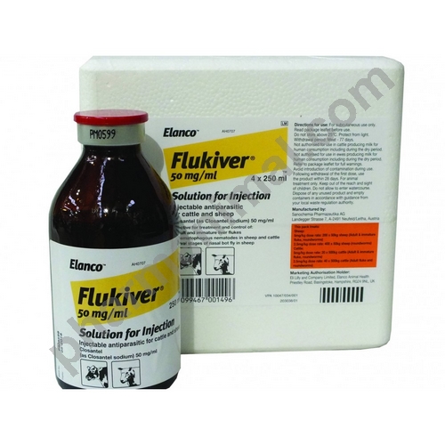 FLUKIVER COFFRET 4*250 ml sol inj ** FLUKIVER COFFRET 4*250 ml sol inj **