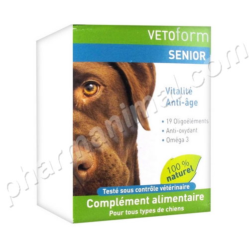 VETOFORM CHIEN SENIORS	b/100 g   pdr or		DAZONT