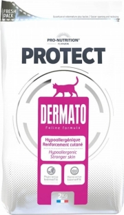 PROTECT CHAT DERMATO     sac/400 g aliment  	SOPRAL