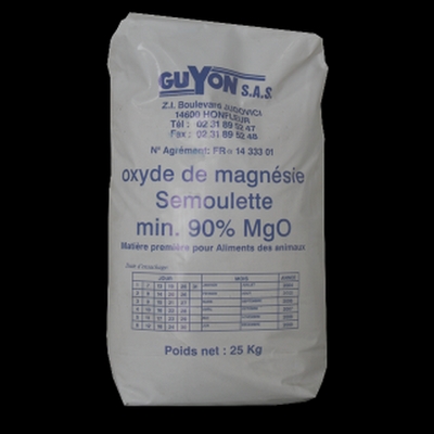 OXYDE DE MAGNESIUM   sac/25 kg ***