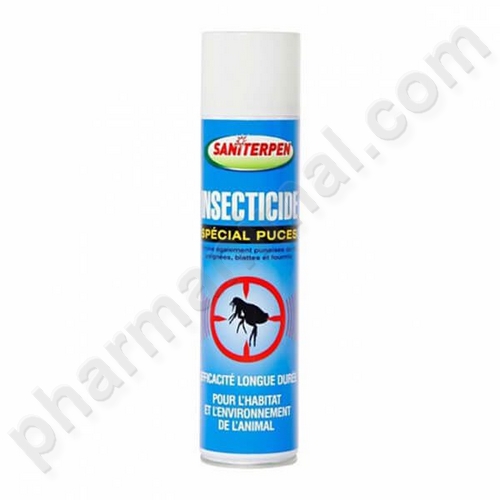 SANITERPEN INSECTICIDE PUCES   	bbe/400ml sol ext