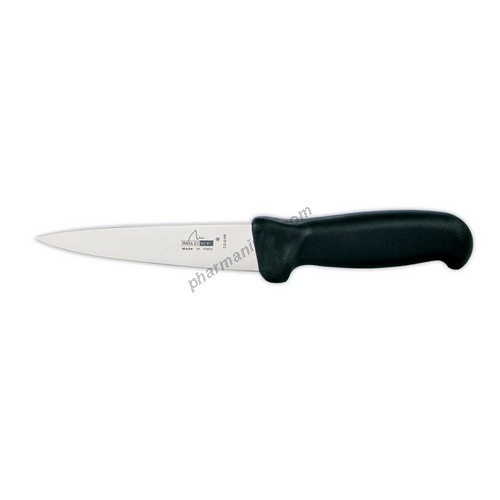 COUTEAU DROIT DE CUISINE EN INOX 14 CM LUX LINE MAGLIO NERO