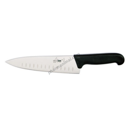 COUTEAU DE CUISINE EN INOX 21 CM BORD CANNEL MAGLIO NERO