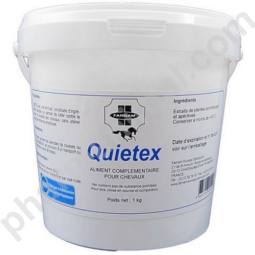 QUIETEX POUDRE                 	pot/1 kg  pdr or