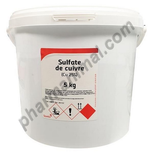 SULFATE DE CUIVRE   b/5 kg    pdr   ****