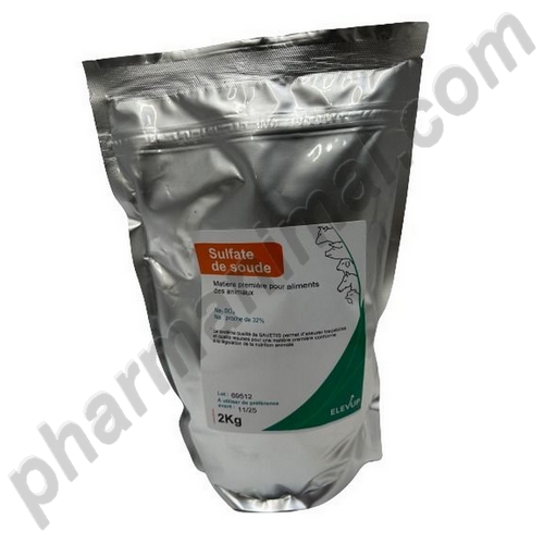 SULFATE DE SOUDE               sac/2 kg  pdr