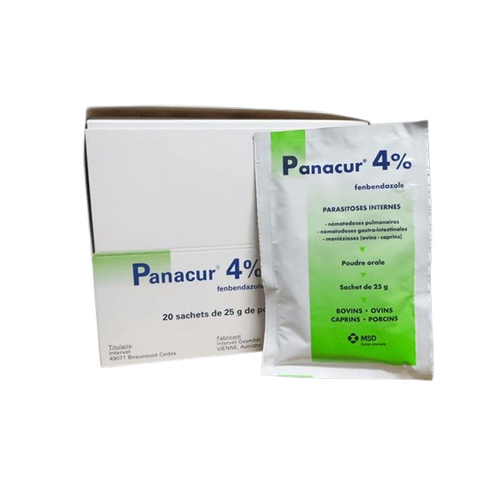 PANACUR 4% SACHET b/20*25 g