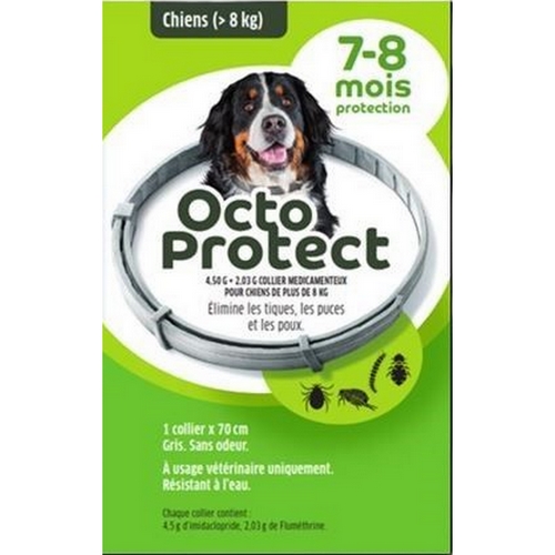 OCTOPROTECT COLLIER GRAND CHIEN	 b/1      collier