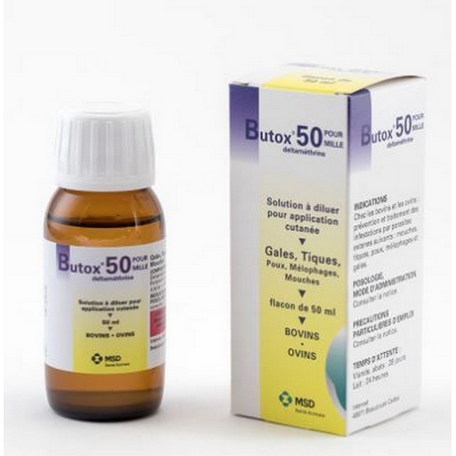 BUTOX 50 G/L  	fl/50 ml  	sol ext