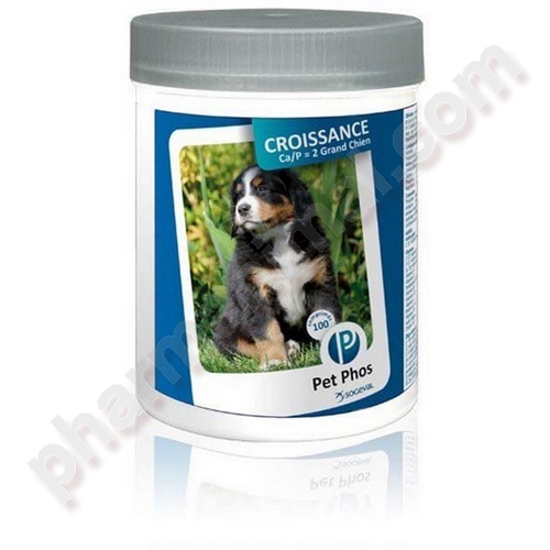 PET-PHOS CROIS CA/P=2 GD CHIEN 	b/100     cpr