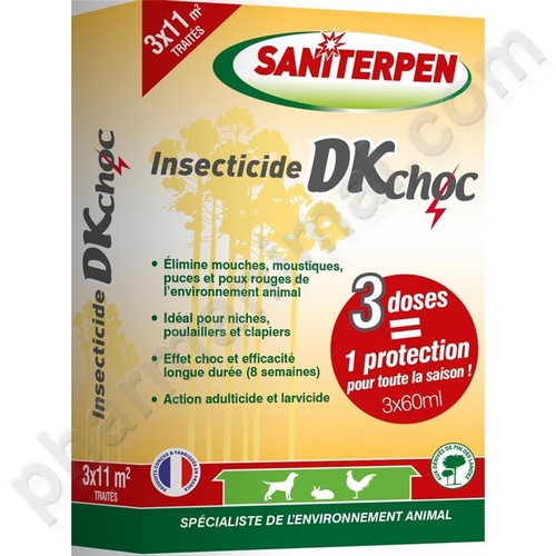 SANITERPEN DK CHOC INSECT.     	b/3*60 ml sol ext