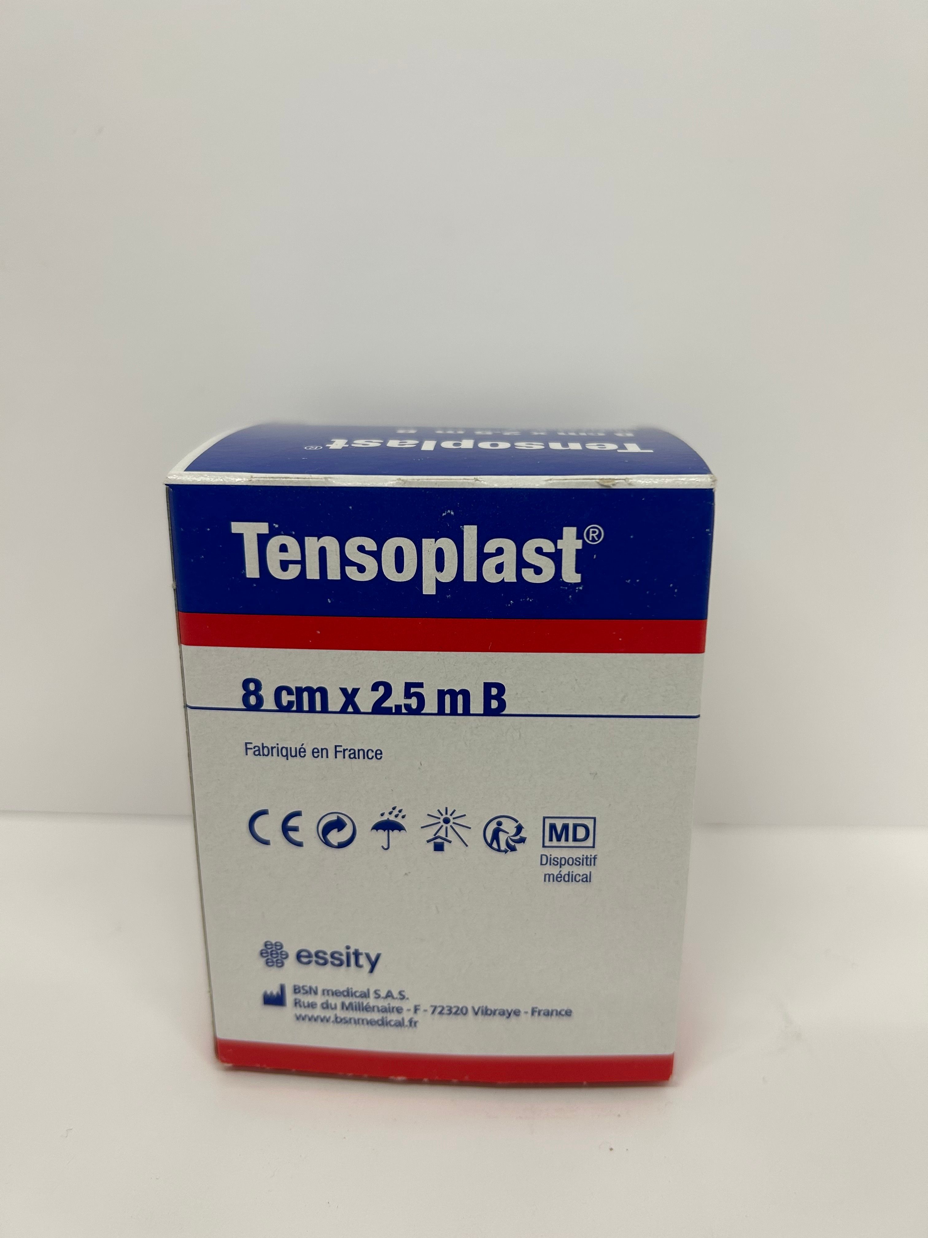 BANDE TENSOPLAST VET           	8cm*2,5m