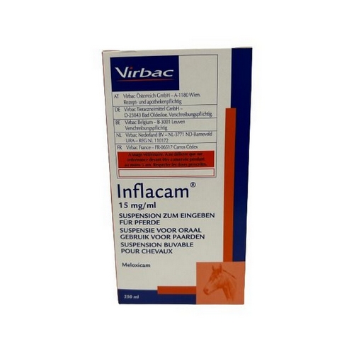 INFLACAM EQUINS 15 MG/ML   fl/250 ml susp buv