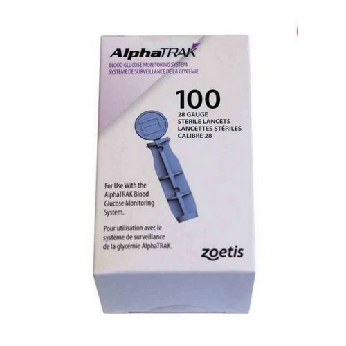 ALPHATRAK LANCETTES STERILES   	b/100