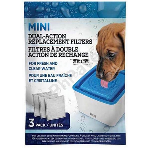 ZEU REPL FILTER MINI FONT 3PK* ZEU REPL FILTER MINI FONT 3PK*