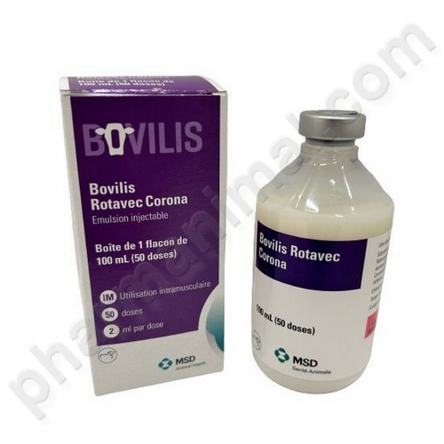 BOVILIS ROTAVEC CORONA (50 D) fl/100 ml sol inj   (ordonnance ob