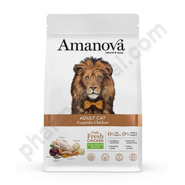 AMANOVA CHAT ADULT POULET      sac/1.5 kg  ALIMENTS