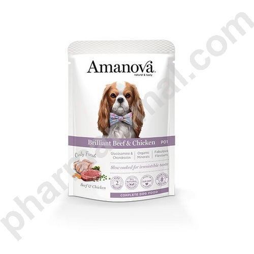 AMANOVA CN AD SS CER BOEUF PLT 	sach/300g ALIMENTS