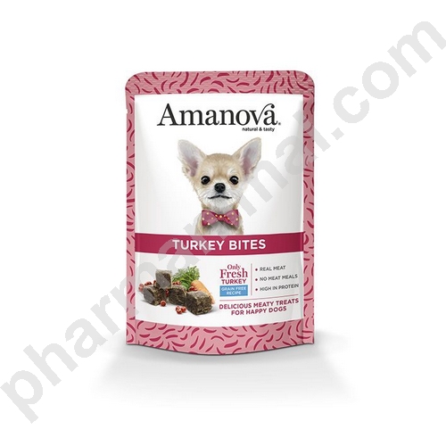 AMANOVA BITES DINDE  sac/100 g ALIMENTS