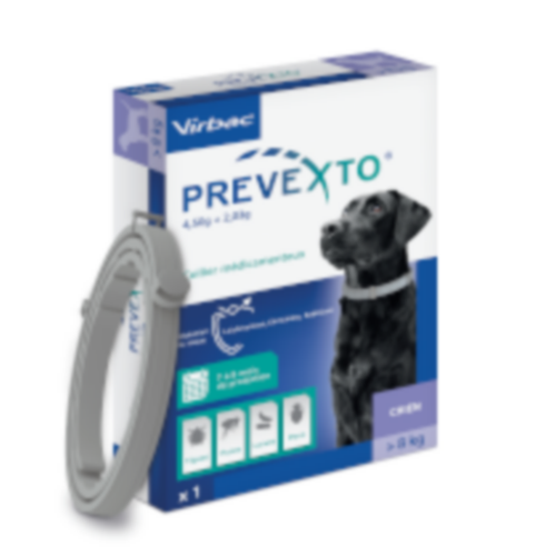 PREVEXTO COLLIER CHIEN >8 KG   	b/1       collier