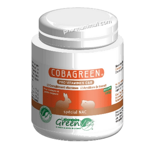 COBAGREEN PRO VITAMINES B ET C 	pot/100 g 	prd or   **