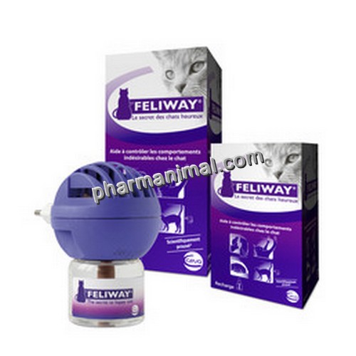 FELIWAY DIFFUS.ELECT.+RECHARGE 	fl/48 ml  	sol ext