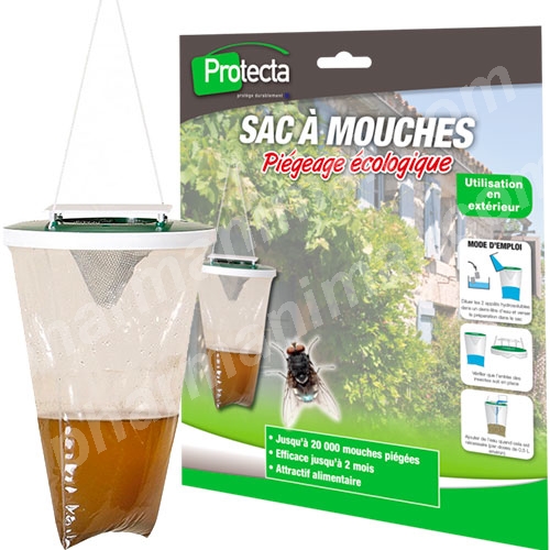 MOUCH'CLAC SAC A MOUCHES 2,5 L 	b/1 kit   appats  lot de 5