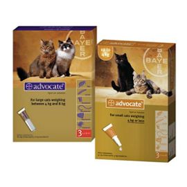 ADVOCATE CHAT 0,4 ML (0-4 KG)  	plaq/3    sol ext