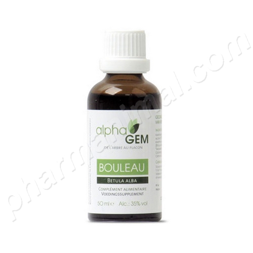 Bouleau (Betula alba) bourgeon BIO, 50 ml de Alphagem