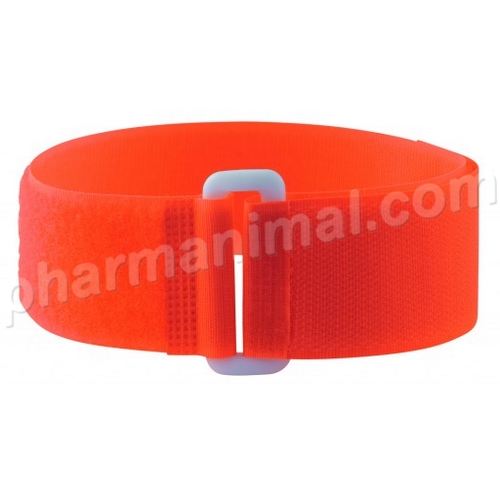 BRACELET AGRIPPANT FLUO ORANGE PAR/5