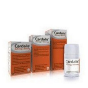 CARDALIS 2,5 MG/20 MG (1-10) b/30 cpr (ordonnance obligatoire)