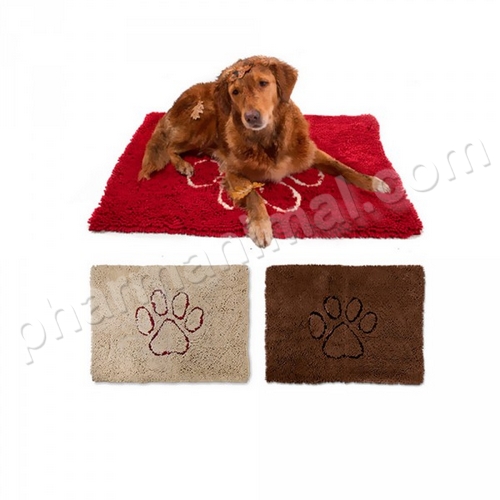 DOG DOORMAT XL GRIS 152X76 CM  	1 tapis   (380557)