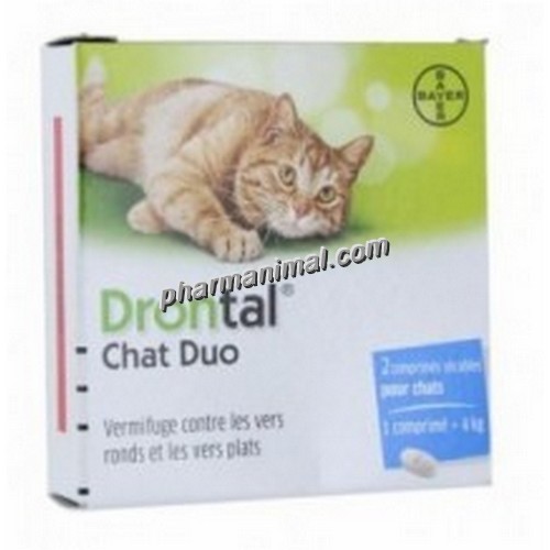 DRONTAL  CHAT DUO  b/2       cpr