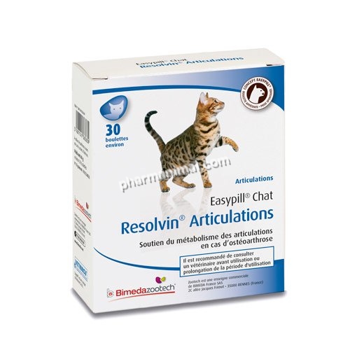 EASYPILL CHAT RESOLVIN ARTICULAIRE B/30*2 G BOULETTES EASYPILL CHAT RESOLVIN ARTICULAIRE B/30*2 G BOULETTES