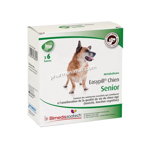 EASYPILL CHIEN SENIOR B/6*28 G BARRES