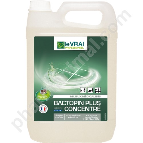 LE VRAI BACTOPIN PLUS CONCENTRE	 bid/5 l  	sol ext