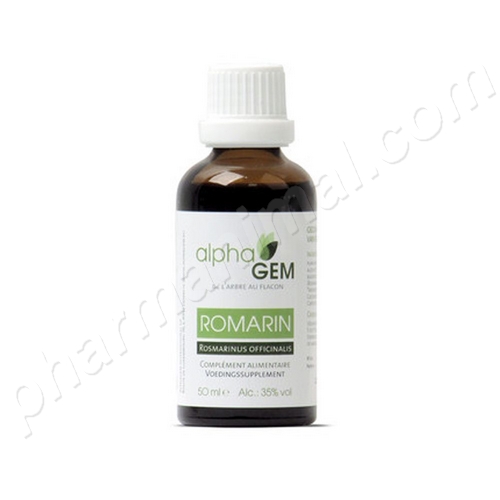 Romarin (Rosmarinus officinalis) bourgeon BIO, 50 ml de Alphagem Romarin (Rosmarinus officinalis) bourgeon BIO, 50 ml de Alphagem