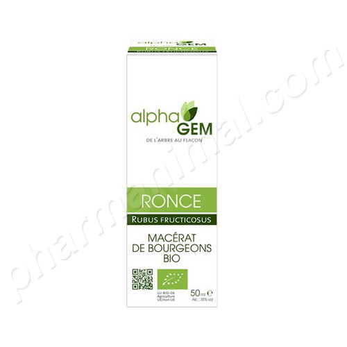 Ronce (Rubus fructicosus) bourgeon BIO, 50 ml de Alphagem Ronce (Rubus fructicosus) bourgeon BIO, 50 ml de Alphagem