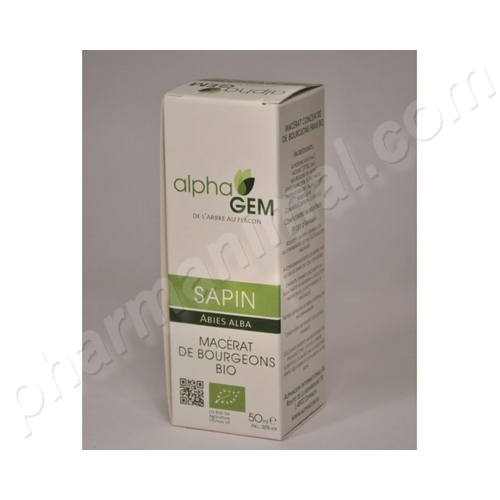 Sapin ( Abies alba) bourgeon BIO, 50 ml de Alphagem