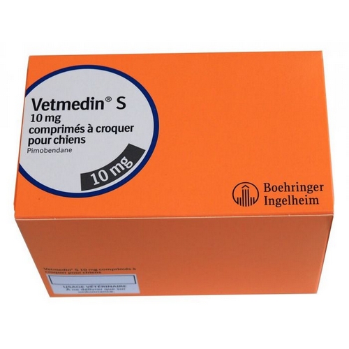 VETMEDIN S 10MG (A CROQUER)  b/100 cpr (ordonnance obligatoire)