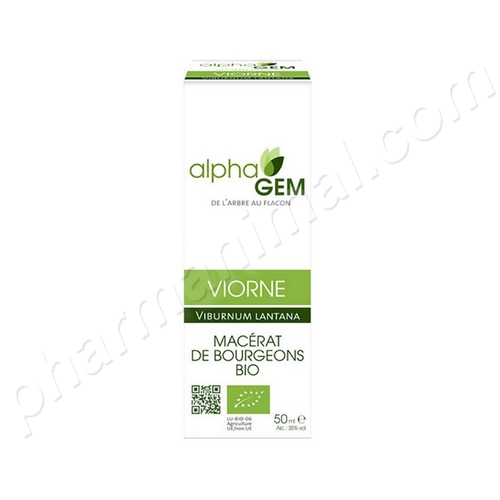 Viorne (viburnum lantana) bourgeon BIO, 50 ml de Alphagem Viorne (viburnum lantana) bourgeon BIO, 50 ml de Alphagem