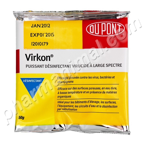 VIRKON  sach/50 g 	pdr ext  **