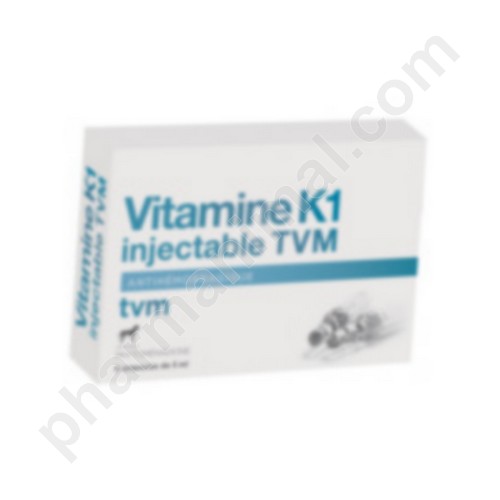 VITAMINE K1 AMPOULES           	b/6*5 ml  sol inj  **