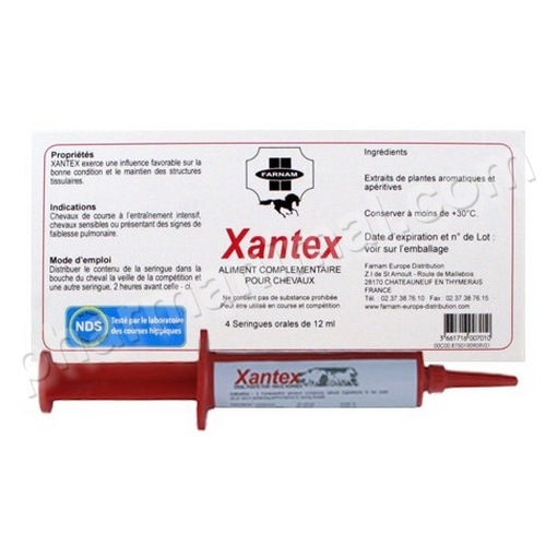 XANTEX SERINGUES    b/4*12 ml 	pate or  **