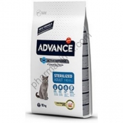 ADVANCE CAT STERILIZED DINDE sac/3 kg